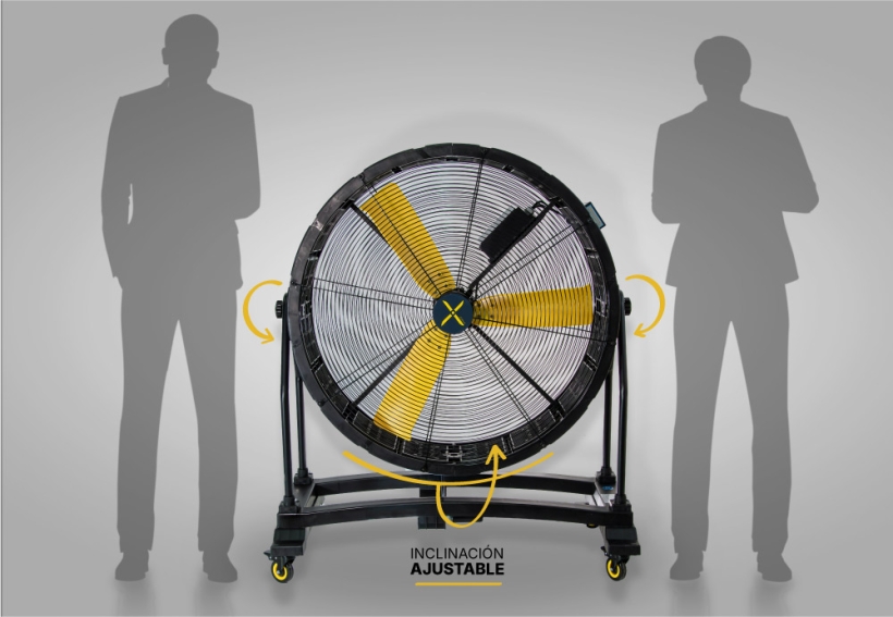 Ventilador industrial de pie Cyclo lt-100