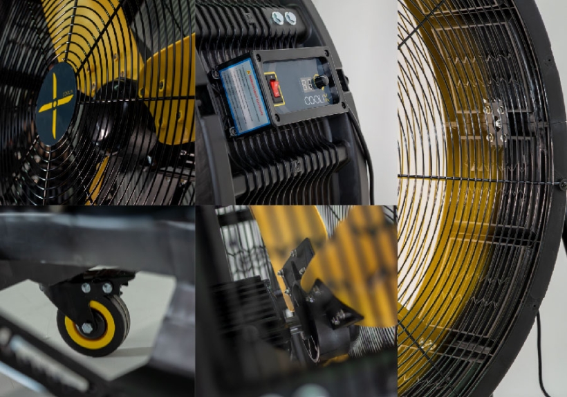 Ventilador industrial Cyclo lt-100 detalles